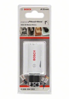 КОРОНКА универсальная Bosch BIM PROGRESSOR for Wood&Metal 25 mm 2608594203 (2.608.594.203) 